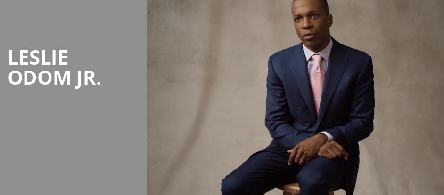 Leslie Odom Jr, Emerson Colonial Theater, Boston