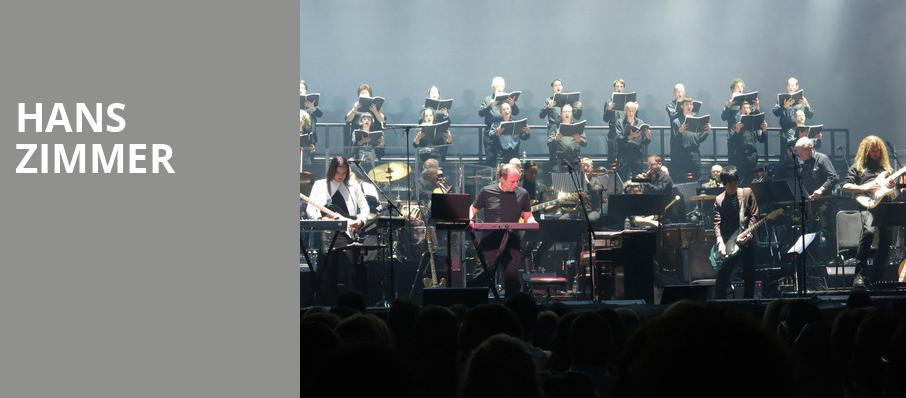 Hans Zimmer, Emerson Colonial Theater, Boston