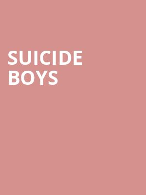 Suicide Boys, TD Garden, Boston