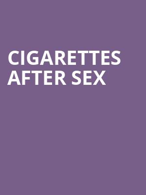 Cigarettes After Sex, TD Garden, Boston