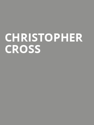 Christopher Cross, Cary Hall, Boston