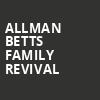 Allman Betts Family Revival, Cabot Theatre, Boston