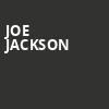 Joe Jackson, Wilbur Theater, Boston