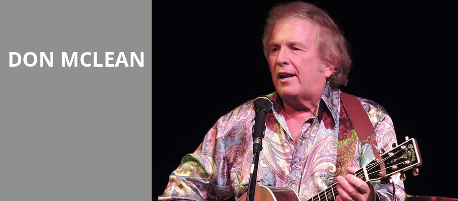 Don McLean, Capitol Center for the Arts, Boston