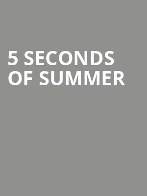 5 Seconds of Summer, MGM Music Hall, Boston