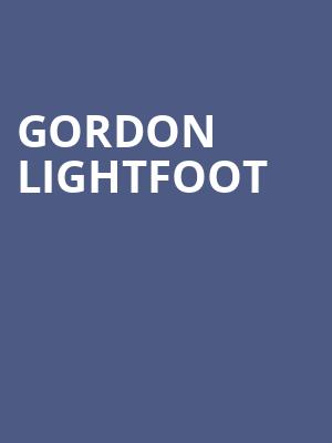 Gordon Lightfoot, Wilbur Theater, Boston