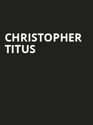 Christopher Titus Poster