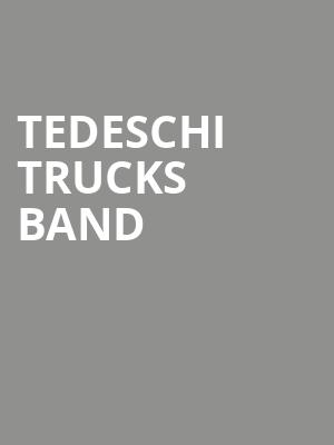 Tedeschi Trucks Band, TD Garden, Boston