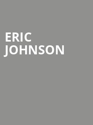 Eric Johnson, Wilbur Theater, Boston