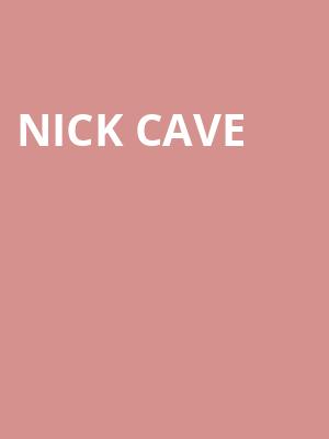 Nick Cave, Wang Theater, Boston