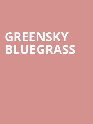 Greensky Bluegrass, House of Blues, Boston