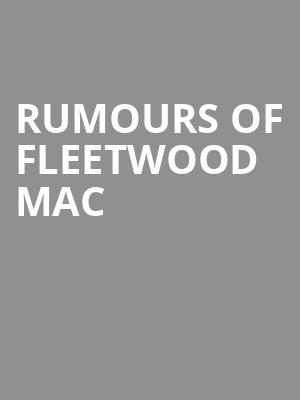 Rumours of Fleetwood Mac, Lynn Memorial Auditorium, Boston