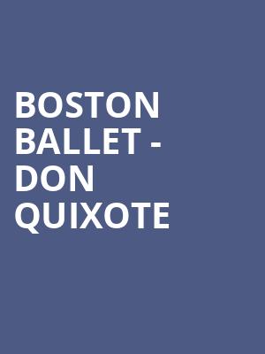 Boston Ballet - Don Quixote Poster