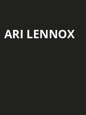 Ari Lennox, House of Blues, Boston