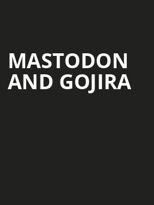Mastodon and Gojira, MGM Music Hall, Boston