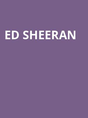 Ed Sheeran, Wang Theater, Boston