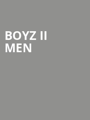 Boyz II Men, MGM Music Hall, Boston