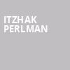 Itzhak Perlman, Boston Symphony Hall, Boston