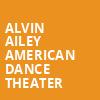 Alvin Ailey American Dance Theater, Wang Theater, Boston