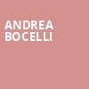 Andrea Bocelli, TD Garden, Boston