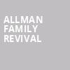 Allman Family Revival, Shubert Theatre, Boston