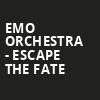 Emo Orchestra Escape the Fate, Wilbur Theater, Boston