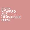 Justin Hayward and Christopher Cross, Tupelo Music Hall, Boston
