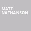 Matt Nathanson, Wilbur Theater, Boston